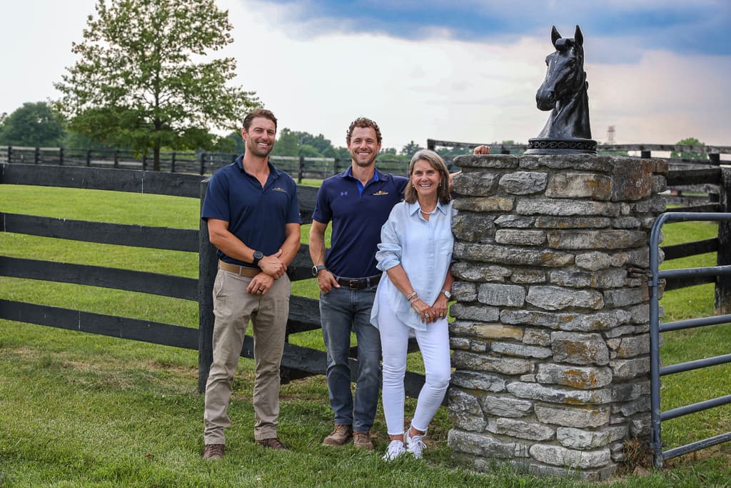 Andy & Marc Hueber with Jeri O'Brien